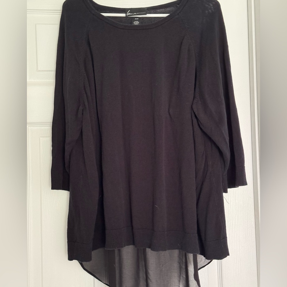 Lane Bryant High Low sweater women’s plus ✨✨✨ size 26/28 ✨✨✨